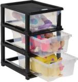 Prizam 3XL Multipurpose Plastic Modular Chest Storage Organizer Cabinet Drawer Plastic Free Standing Chest Of Drawers