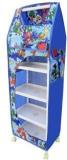 Prizam Baby 6 Shelve Unbreakable Material PVC Collapsible Wardrobe PP Collapsible Wardrobe