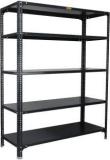 Progressive Enterprises Garage Heavy Duty Metal Shelves 5 Tier Adjustable Garage Storage For Warehouse Metal Open Book Shelf