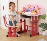 Puci Multifunctional Kid's Desk/ Kids Study Table & Chair Set Metal Bench