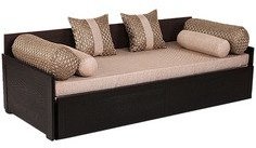 Purple Heart Aster Simplistic Sofa Cum Bed