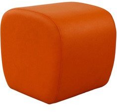 Purple Heart Cutesy Pouffe In Orange Colour