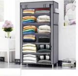 Pyxbe Polyester Collapsible Wardrobe