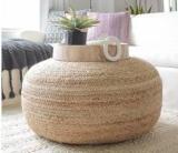 Radha Rani Natural Fiber Pouf