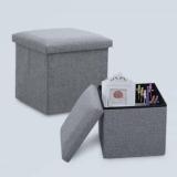 Rambhakta Stools For Sitting In Living Room Storage Stools For Sitting Storage Box For Toys Of Kids Foldable Stool Living & Bedroom Stool