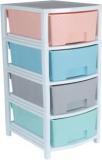 Randal Modular 4 Layer Drawer Storage Organizer for Home/Bedroom/Beauty Parlour and Kitchen Plastic Free Standing Chest of Drawers