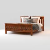 Ratandhara Furniture Solid SheeshamWood Bed Room Living Room / Hotel / Bed Room. Solid Wood King Bed