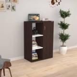 Redwud Stormi Engineered Wood Semi Open Book Shelf