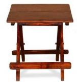 Ringabell Flip Flop Foldable Solid Wood Bedside Table