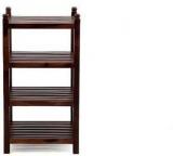 Ringabell Folio Solid Wood Open Book Shelf