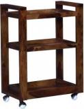 Ringabell Solid Wood Bar Trolley