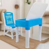 Risem International Study Table With Chair Set Sutable for 2 5 Year Old Kids Plastic Study Table