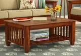 Ritika Woodcraft Solid Sheesham Wood Coffee Table For Living Room Solid Wood Coffee Table