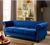 Rm Home FAKRA Fabric 3 Seater Sofa