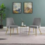 Rm Home Umme Dining Chair Set of 2 Piece For Living Room Fabric 1 Seater Sofa