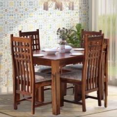 Royal Finish Vettori Dining Set Solid Wood 4 Seater Dining Set