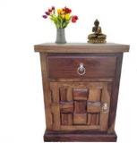 Royal Wood Solid Wood Bedside Table