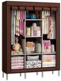 Royaldeals Collapsible Wardrobe 88130 Cotton Collapsible Wardrobe