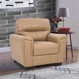 Royaloak Leatherette 1 Seater Sofa