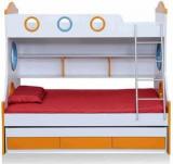 Royaloak Trundle Engineered Wood Single Bed With Storage