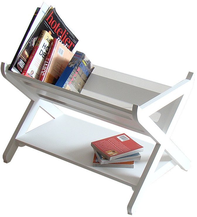 RYC Furniture RYC Kids book rack in white finish