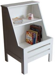 RYC Furniture RYC Kids Book Shelf Unit In White Finish