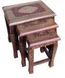 Saaga Ornate Set Of 3 Tables