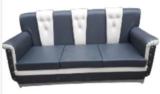 Safar King Seat Wale Leatherette 3 + 1 + 1 Sofa Set