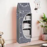 Saintwod Baby 5 Shelve Unbreakable Material PVC Collapsible Wardrobe PVC Collapsible Wardrobe