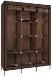 Sanamstore Cloth Stand Almirah And Rack Carbon Steel Collapsible Wardrobe