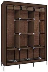 Sanamstore cloth stand almirah and rack Carbon Steel Collapsible Wardrobe