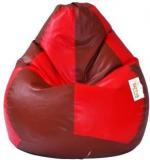 Sattva XL Classic Bean Bag Teardrop Bean Bag With Bean Filling