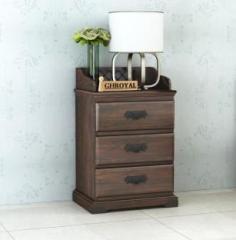 Savitridecor Solid Sheesham Wood Bedside Table | End table Wooden Solid Wood Side Table