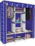 Sb07 3 Door 8 Shelves Christmas Print Metal Almirah