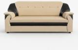 Sekar Lifestyle Polyurethane Large Series Leatherette 3 Seater Sofa