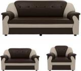 Sekar Lifestyle Polyurethane Series Leatherette 3 + 2 + 1 Sofa Set