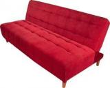 Seventh Heaven 4 Seater Wooden Sofa Cum Bed, 3 Year Warranty Double Solid Wood Futon