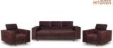 Seventh Heaven Berlin 5 Seater Sofa, Extra Spacious, Chenille Molfino Fabric: 3 Year Warranty Fabric 3 + 1 + 1 Sofa Set