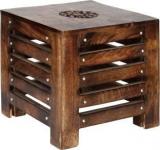 Shah Emporium Mango Wooden Stool Solid Wood End Table