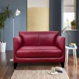 Shakuraliving CONVI Leather 1 Seater Sofa