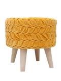 Sheen Decor Solid Wood Standard Ottoman