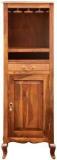 Shilpiwood Solid Wood Standing Bar Cabinet Solid Wood Bar Cabinet