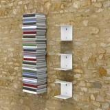 Shiok Decor Book Shelf Wall Mounted Invisible Book Shelves 3 Piece Per Pack With Screws Metal Open Book Shelf