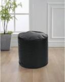 Shira 24 Large Round Ottoman Pouffe Bean Bag Footstool With Bean Filling