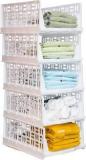 Shiswa CLOTH ORGANIZER 5PCS Plastic Free Standing Chest of Drawers