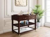 Shiva Solid Wood Bar Trolley