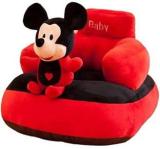 Shivaay Plast House Kids Sofa Toddler Training Seat Baby Safety Sofa Red China Micky Shape Fabric Sofa