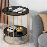 Shopercart Display And Accent Table, Coffee Stand For Living Room Bedroom Metal Console Table