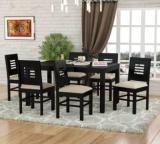 Shree Jeen Mata Enterprises SJME Solid Sheesham Wood Four Seater Dining Set For Dining Room, Restaurant Solid Wood 6 Seater Dining Set