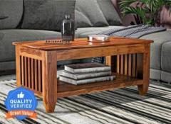 Shree Jeen Mata Enterprises Solid Sheesham Wood Coffee/Center/tea Table Fot Living Room / Hotel. Solid Wood Coffee Table